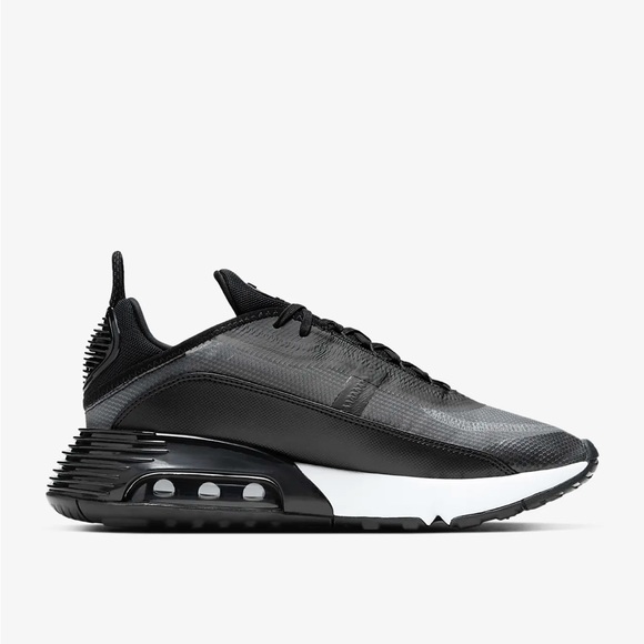 Nike Air Max 2090 Black/Wolf Grey/Anthracite/White CW7306-001 - Picture 6 of 12